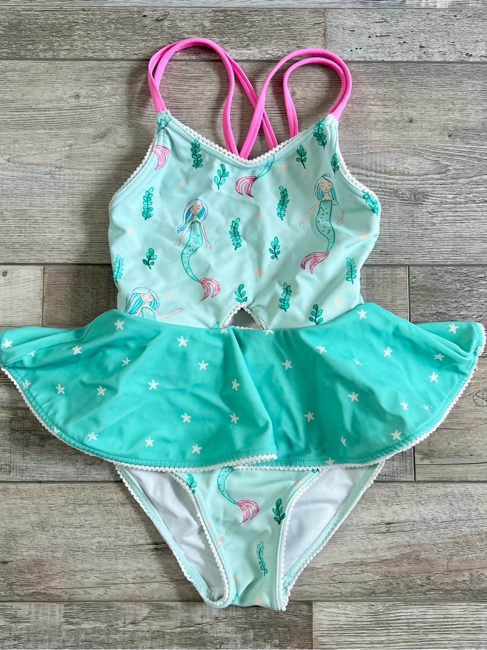 SweetHoney Girls Morgan Skirted One Piece Swimsuit Size 5